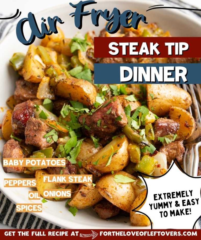 Air Fryer Steak Tips Dinner For the love of leftovers