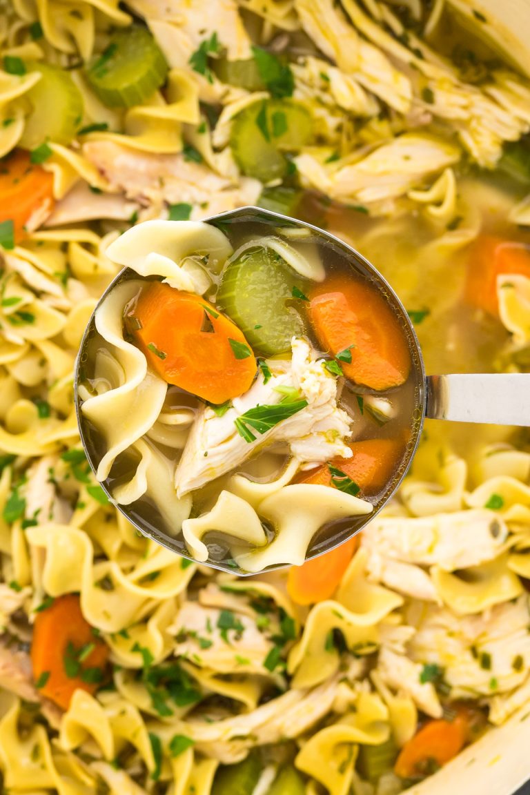 leftover turkey noodle soup recipe